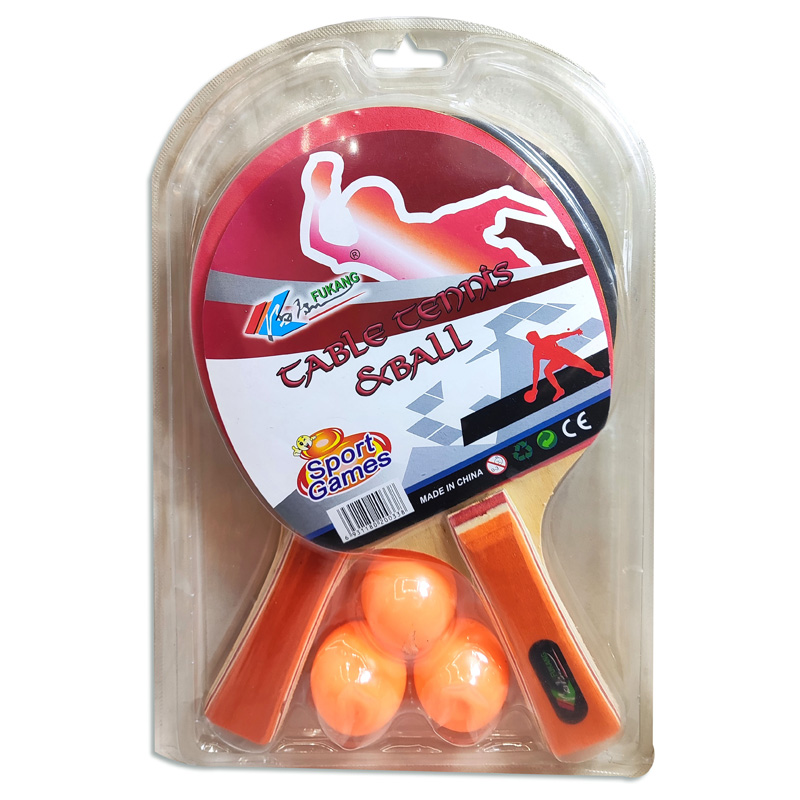 Set de ping pong en blister