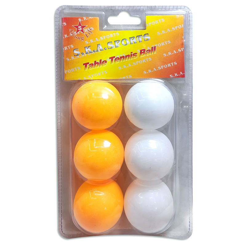 Pelota ping pong x6
