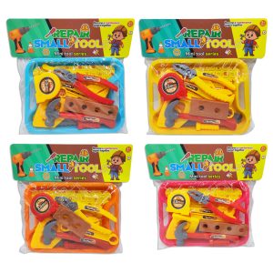 Juego de herramientas con bandeja en bolsa