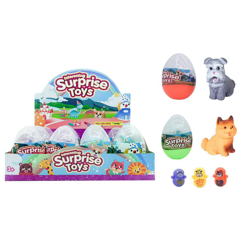 Juguete sorpresa mascota en huevo