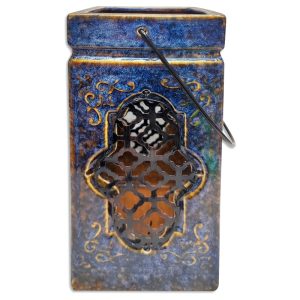 Fanal de cerámica para colgar