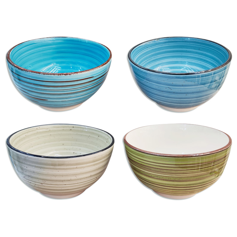 Bowl de cerámica Rayé