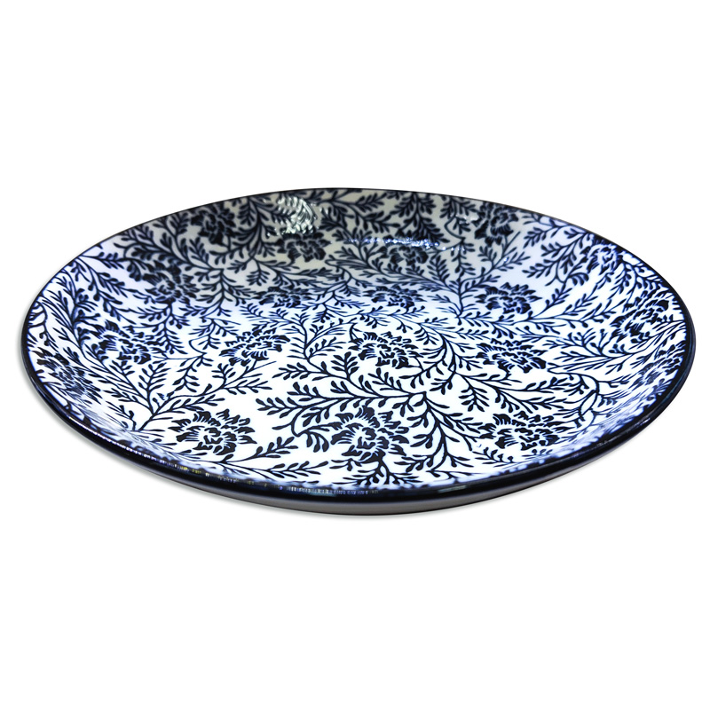 Plato de cerámica Flower