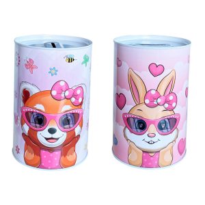 Alcancía de metal Trendy