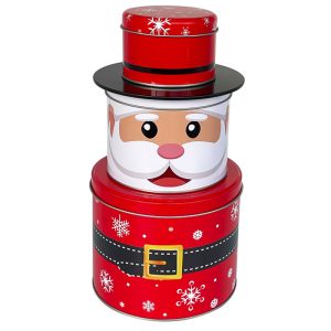 Caja de metal Noel x3