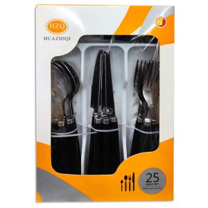 Set de cubiertos 25pzas.