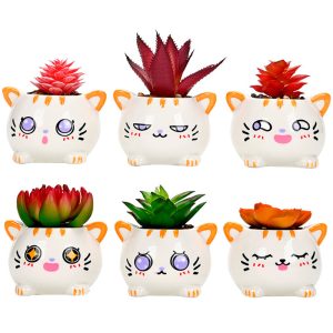 Maceta de cerámica Kitten