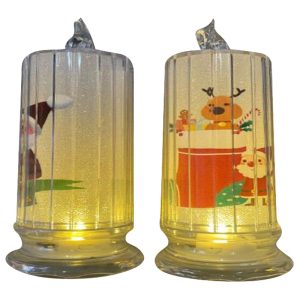 Vela led navideña