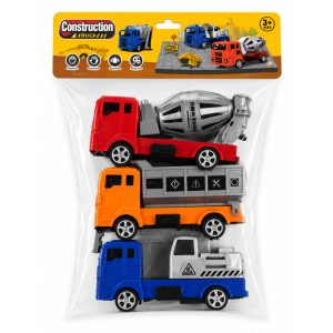 Camión de construcción x3 en bolsa