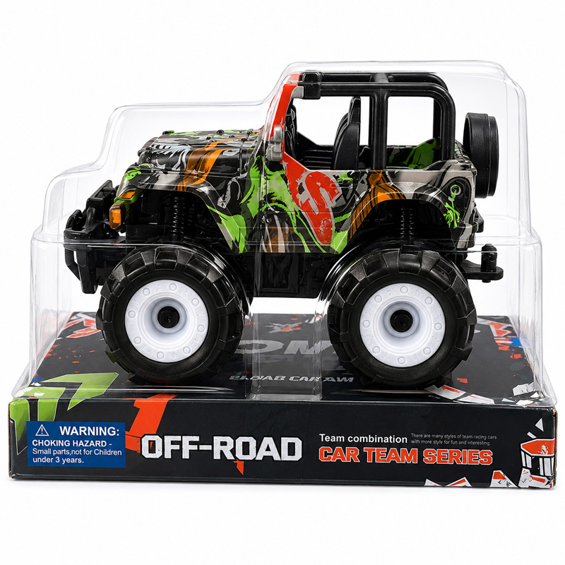 Jeep Off-Road en burbuja