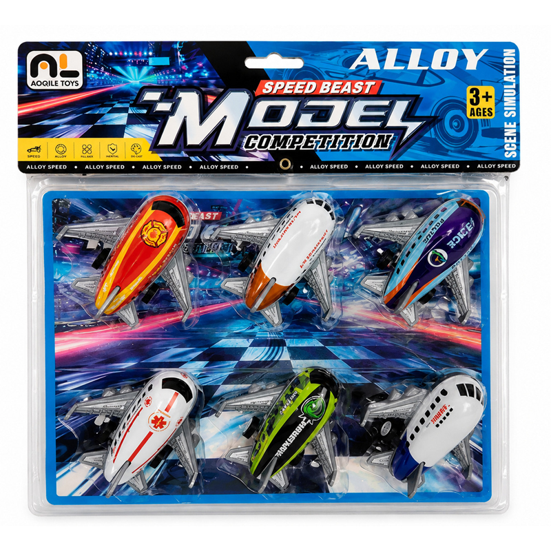 Avión Speed Beast x6 en bolsa