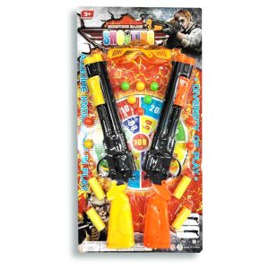 Pistola lanza pelotas x2 Shooting en blister
