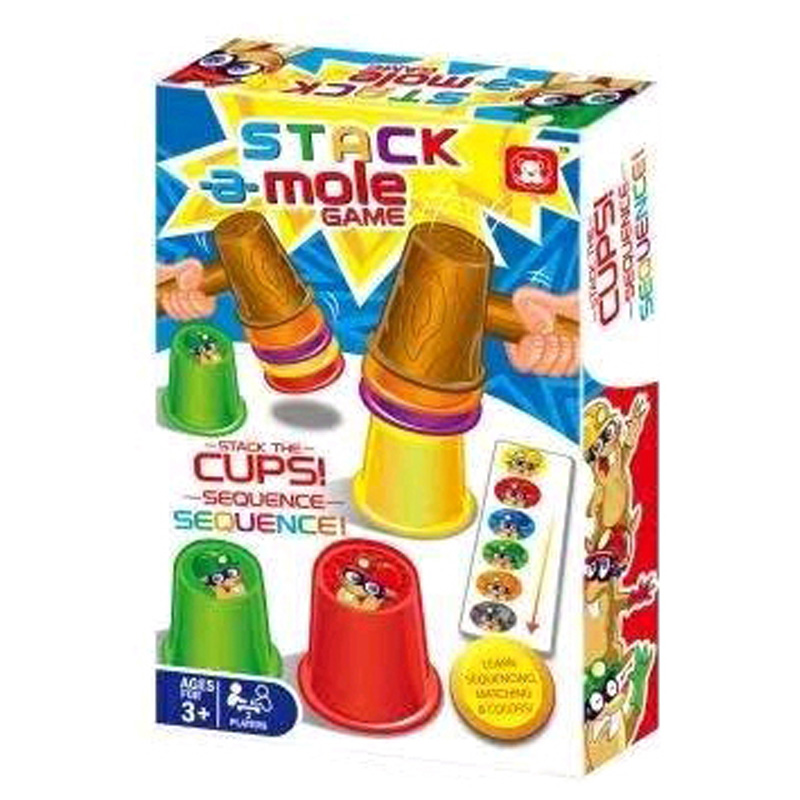 Juego de mesa Stack a Mole en caja