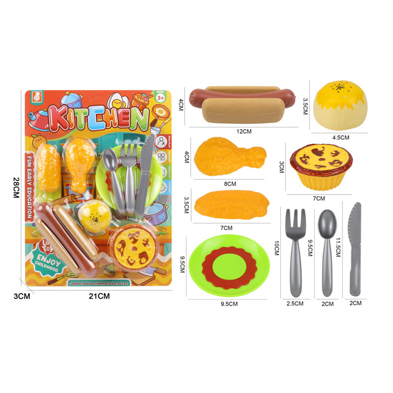 Juego de comida - 21x28cm