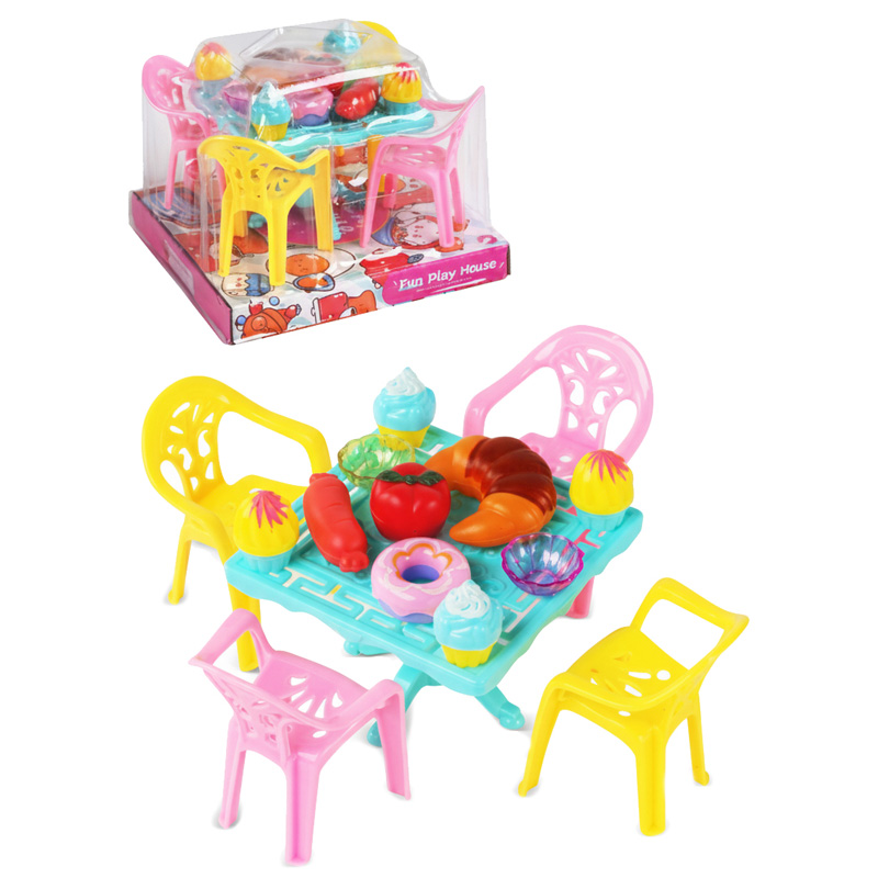 Juego de comedor - 15x15x21cm