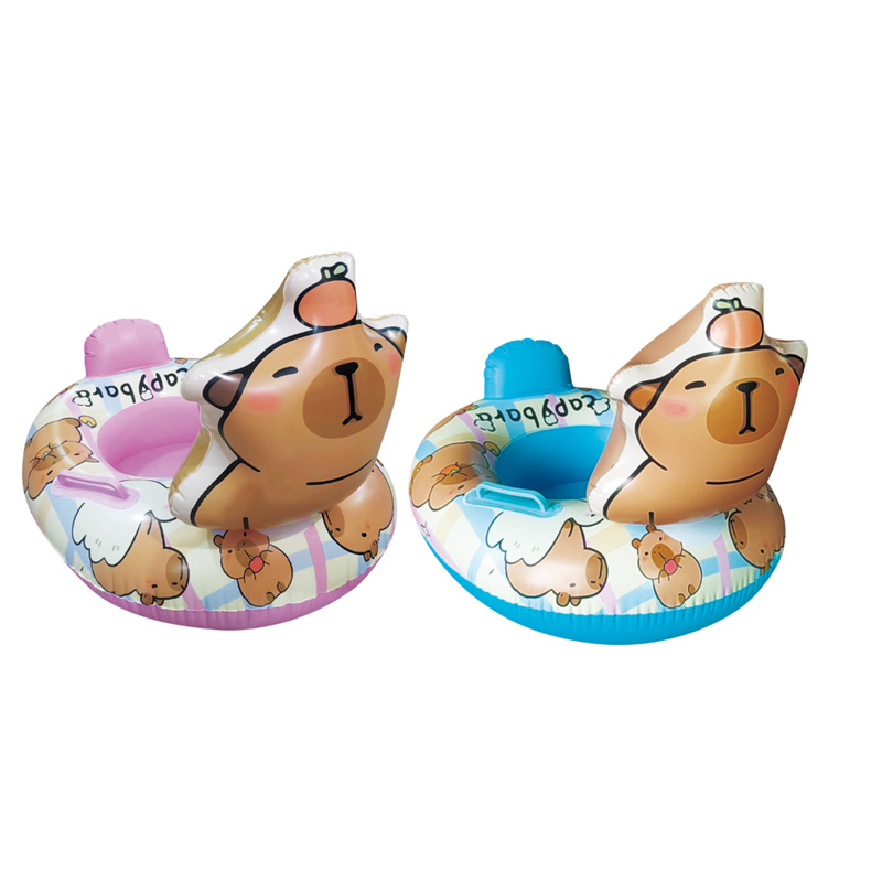 Inflable Capybara con asa