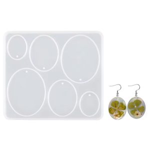 Molde para resina círculos