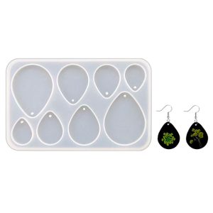 Molde para resina para caravanas forma gota