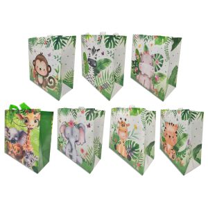 Bolsa de regalo jungla x12