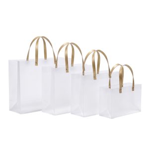 Bolsa de regalo transparente x6