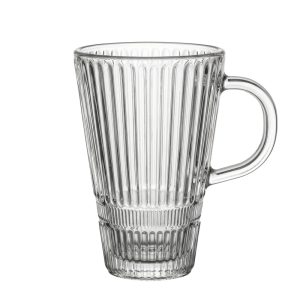 Taza de vidrio x6