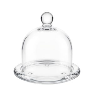 Caramelera de vidrio cúpula