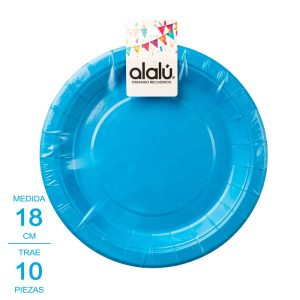 Plato descartable Olalú® x10