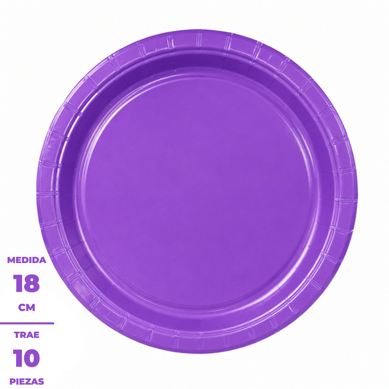 Plato descartable Olalú® x10