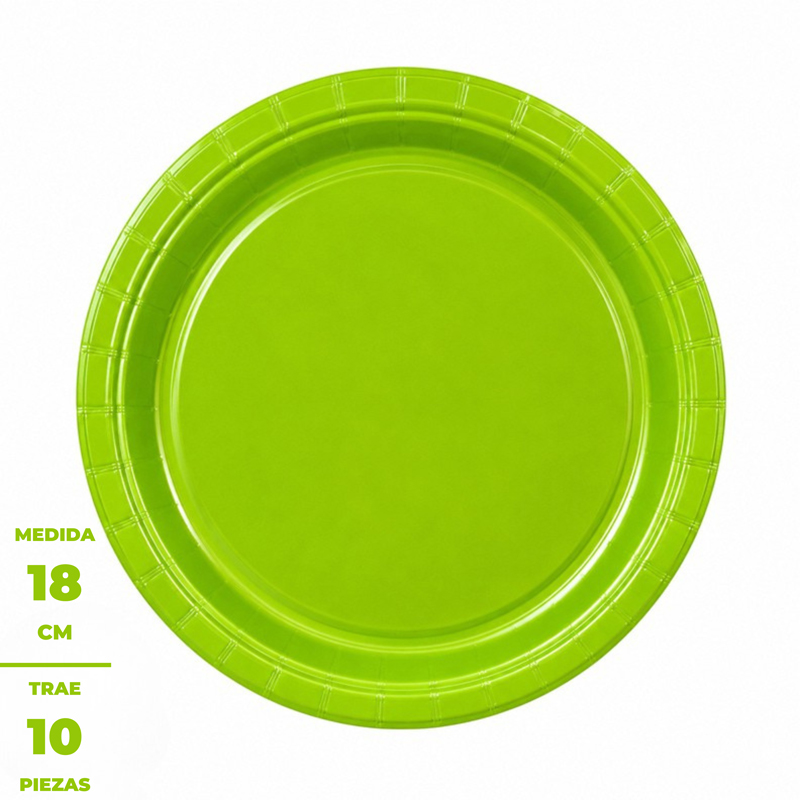 Plato descartable Olalú® x10