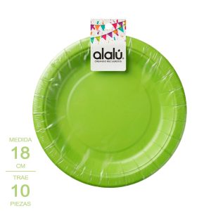 Plato descartable Olalú® x10