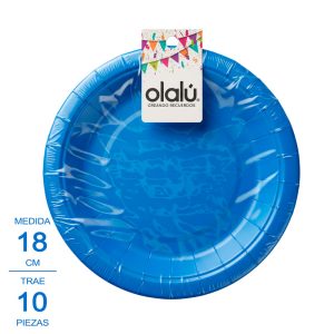 Plato descartable Olalú® x10