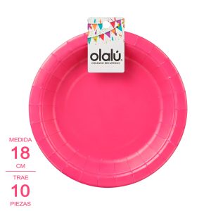 Plato descartable Olalú® x10