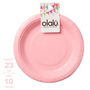 Plato descartable Olalú® x10