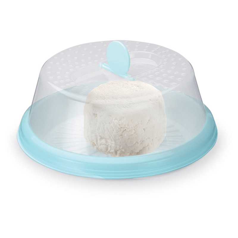 Quesera plástica con plato