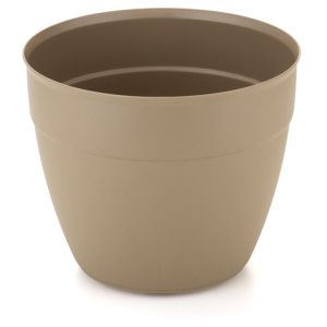Maceta plástica Taupe