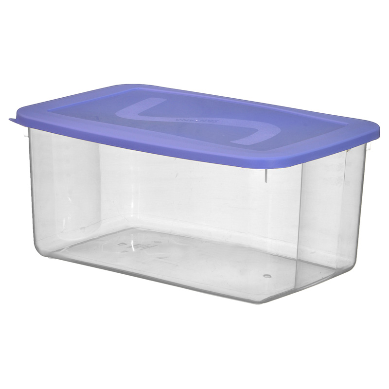 Caja organizadora plástica con tapa