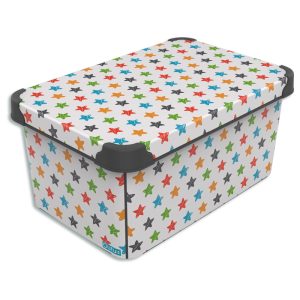 Caja organizadora plástica Stars