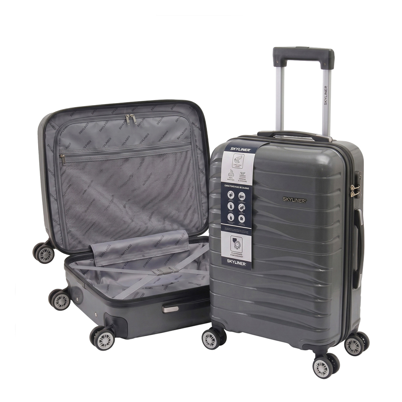 Valija Skyliner® Nexus con manija extensible de metal, candado con combinación y ruedas 360º