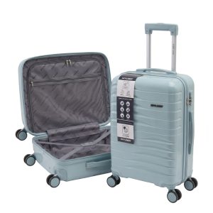 Valija Skyliner® Nexus con manija extensible de metal, candado con combinación y ruedas 360º
