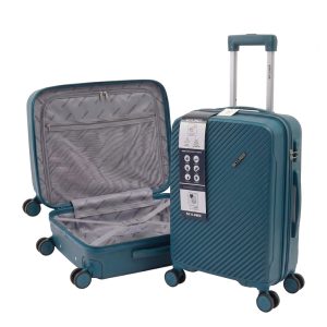 Valija Skyliner® Prisma con manija extensible de metal, candado con combinación y ruedas 360º
