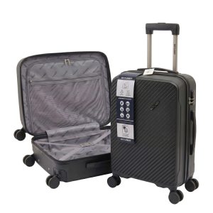 Valija Skyliner® Prisma con manija extensible de metal, candado con combinación y ruedas 360º