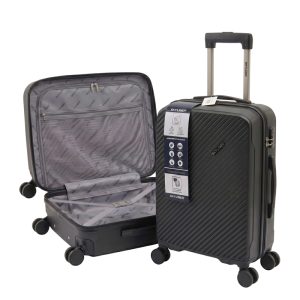 Valija Skyliner® Prisma con manija extensible de metal, candado con combinación y ruedas 360º