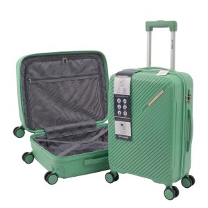 Valija Skyliner® Solaris con manija extensible de metal, candado con combinación y ruedas 360º