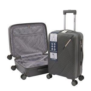 Valija Skyliner® Solaris con manija extensible de metal, candado con combinación y ruedas 360º